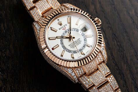 how much is a real diamond studded rolex worth|rolex diamond bezel watch.